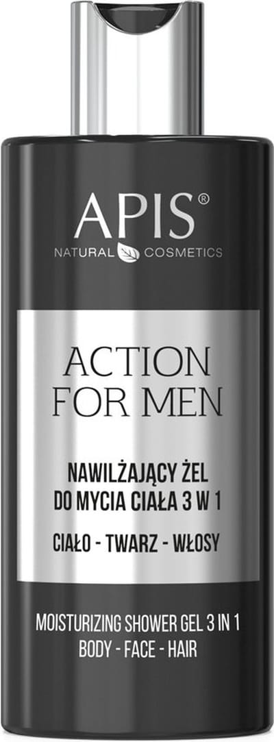 Action For Men hydraterende body wash 3in1 300ml