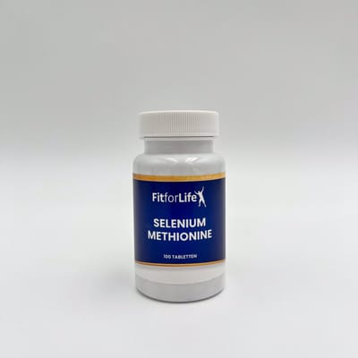 Fit for Life Selenium methionine - Geschikt voor vegetariërs en veganisten - 100 tabletten