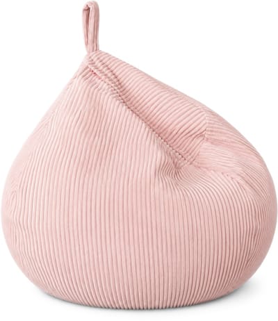 Flumi Corduroy Kids Poef - Speelgoedopslag - Afneembare Hoes - Zitpoef voor Kinderen