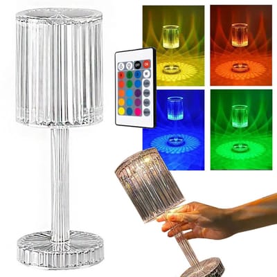 Tafelbedlampje, geheel LED RGB USB Pilo
