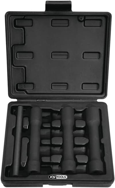 Kracht Dopsleutelset 1/2 Inch Spiraalprofiel XL 4-delig 17-21mm