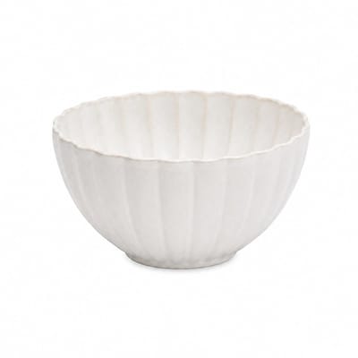 Lavandoux - Dessertschaaltjes - Geschulpte - Ø 13 cm - Gebroken Wit - Set van 4