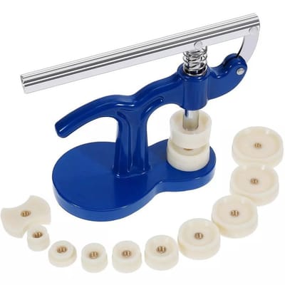 13-delige Horloge druk opener- Reparatie Gereedschapset- Crystal Glas