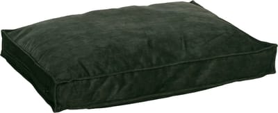 Hondenkussen – Felize Rechthoekig Groen – luxe hondenkussen met polyestervulling – M – 80cm