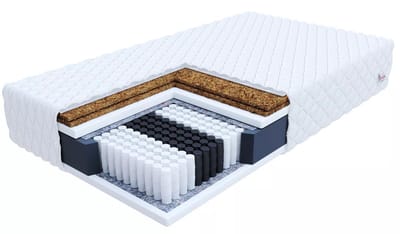FDM® GRADO Matras 80x200 cm - Hoogte 19 cm H4 en H5 - Multi Pocketvering Matrassen - Dubbelzijdig - 7 zones - Antiallergisch