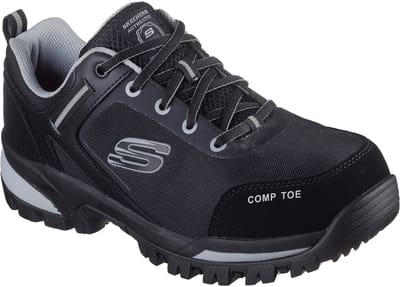 Skechers Heren GATLON - STRIGAX H Werkschoen 200188EC BKGY Zwart/Grijs