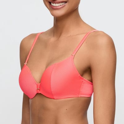 Marie Jo Swim Cassie Voorgevormde Bikini Hartvorm Top 1008316 Neon Fiesta - maat EU 80D / FR 95D