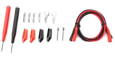 Multimeter Meetkabelsets met vervangbare krokodillenklemmen en probes