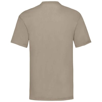 Fruit of the Loom Heren Valueweight T-Shirt (Khaki)