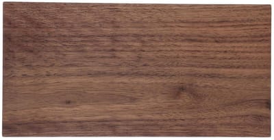 Houten Plank - Multiplex Plaat - Doe-het-zelf Projecten - Massief Walnoot - 30 x 15 cm - Bruin