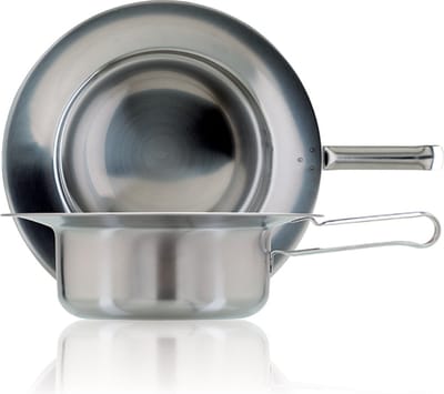 Bedpan met Deksel Recht