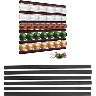 6 stuks Voor Nespresso Dolce Gusto Vertuoline Koffiecapsulehouder Voor Elke Koffiepads Cafe Pads Plank Capsule Opbergrekken voor Thuis