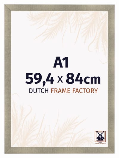 Fotolijst A1 59,4x84 cm - MDF - Goud Antiek - Praag