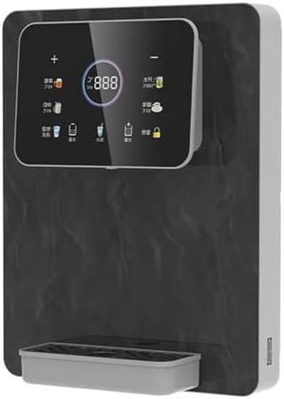 Warmwaterdispenser - Direct Kokend - Kantoor Hydratatie - Kwantitatief Vullen - 32 cm Hoog - Zwart