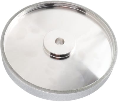 Dailygoods- Slijpschijf 8 inch - Hoge hardheid - CBN-slijpschijf - Vlakschuurmachine - 2,5 cm breed - Sterker snijvermogen - Schuurschijf