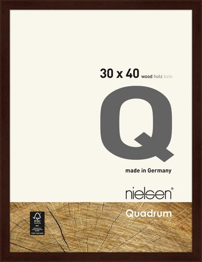Nielsen Quadrum Houten Wissellijst Wenge 30x40cm