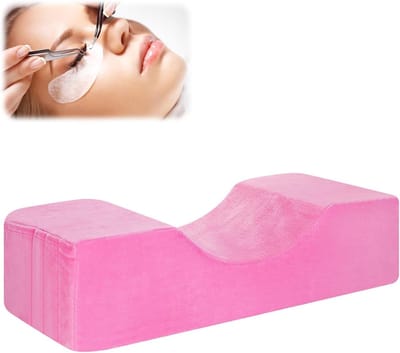 Eyelash Extension Kussen voor Schoonheidssalons - Geheugenfoam Neksteun voor Zijdelings en Rugliggend Slapen, Ideaal voor Reizen en Nekpijn Verlichting