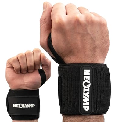 NEOLYMP Polsbandage 63 cm – optimale stabiliteit als wristwrap en Fitness accessoires