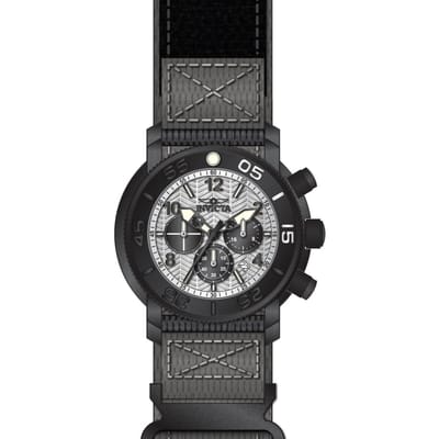 Invicta Coalition Forces 50097 Herenhorloge - Quartz Uurwerk - Roestvrij Staal met Grijze Wijzerplaat - 50 mm