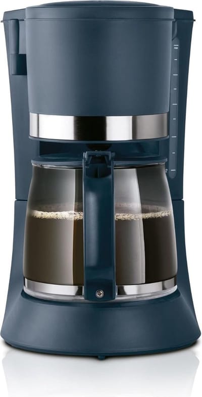 MKSS® Koffiezetapparaat met Thermoskan - Koffiemachines - Donkerblauw