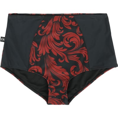 Black Premium by EMP Bikini Slip - High Waist Bikini Slip With Ornaments - S - voor Vrouwen - zwart