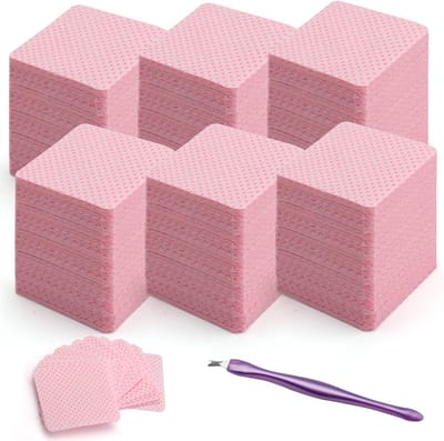 Pluisvrije nagelwattenpads - 1200 stuks voor perfecte gelnagels, nagelriemtrimmer en nagellakverwijdering