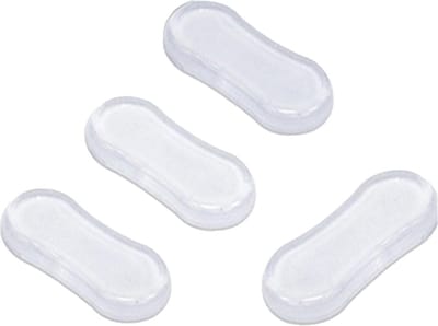 4 stuks - 51*23*10.7 mm - WC Buffers Set - Buffers voor Toiletbril - Toiletzitting Buffers - Siliconen - Transparant - Geruisloze en Zachte Sluiting - Wc-bril beschermen - Toiletmontageonderdelen