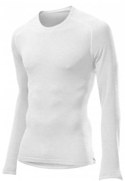 Loeffler Transtex-warm White Lange Mouwen Basislaag Wit 44 Man