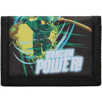 LEGO Ninjago Wallet, voor een jongen, Zwart, Portemonnee, maat: One size