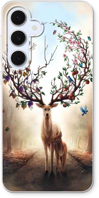 Case Company® - Hoesje geschikt voor Samsung Galaxy S24 FE hoesje - Seasons Change - Soft Cover Telefoonhoesje - Bescherming aan alle Kanten en Schermrand