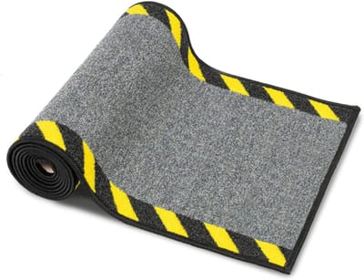 AHD® Kabelmat - Kabelbrug - Kabelmat Laadkabel - Laadkabel Mat - Zwart/Geel - 200cm x 40cm x 1cm