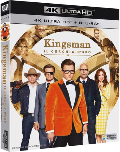 Warner Home Video Kingsman: The Golden Circle Blu-ray 4K Ultra HD Engels, Italiaans