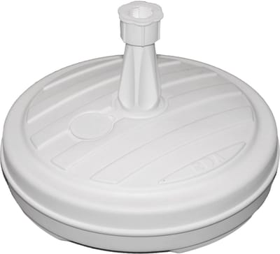Parasolstandaard - 13 ltr - Wit