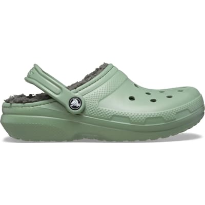 Crocs Classic Lined Clog - Volwassenen - Clogs - Groen - Maat 36/37