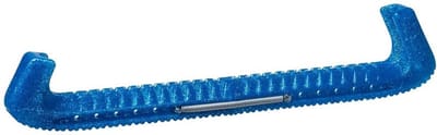Guardog Deluxe Schaatsbeschermer - Tweedelig - IJshockey/Kunstschaatsen - 28cm - Blauw Glitter