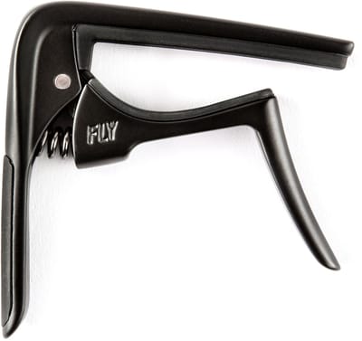 Dunlop 63CBK Trigger Fly Capo, Black - Capodaster voor staalsnarige gitaar