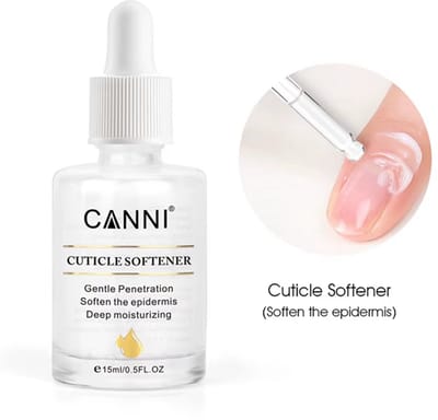 Canni Nagelriemverzachter Wit - 15 ml - Cuticle Softener - Nagelriemverzorging - Nagelriem Verzachter
