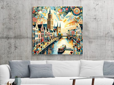 Kunstprint | Wanddecoratie | Forex | 100 × 100 cm