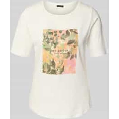T-shirt met motiefprint