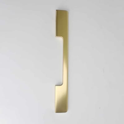 Deurgreep Agnes - messing - 160 mm
