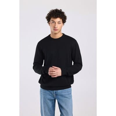 America Today Kay Black Maat: M | Longsleeves Outlet | Heren | Zwart