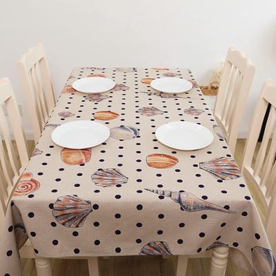Tafelkleed Rechthoek - Keukentextiel - Tafel Beschermen - Waterdicht Slijtvast - 140x200cm - Grijs Wit