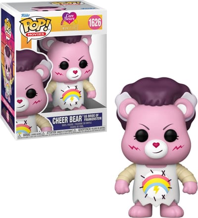Care Bears Care Bears x Universal Monsters - Cheer Bear as Bride of Frankenstein vinylfiguur 1626 Funko Pop! meerkleurig
