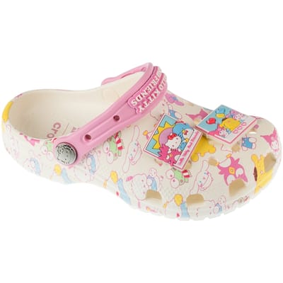 Crocs Classic Hello Kitty Clog K, voor meisje, Wit, Slippers, maat: 28/29