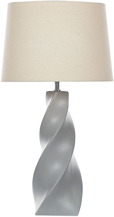 BELAYA - Tafellamp - Lichtbeige - Keramiek