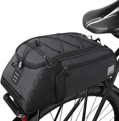 Waterdichte Fietstas voor Bagagedragers - 8L - Met Schouderband - Handvat