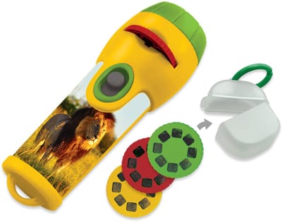 Ambo projector lamp speelgoed - Wilde dieren educatief licht.