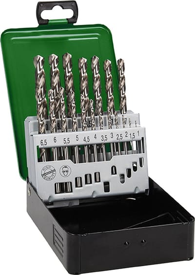 HiKOKI 19 DELIGE CASSETTE HSS-G DIN 338 BOREN HSP