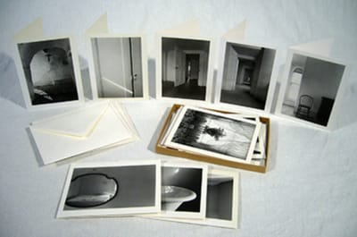 Eva Rubinstein - Vintage dubbele kaarten - Zwart-wit - Set #1 van 12 kaarten met eco-katoen enveloppen