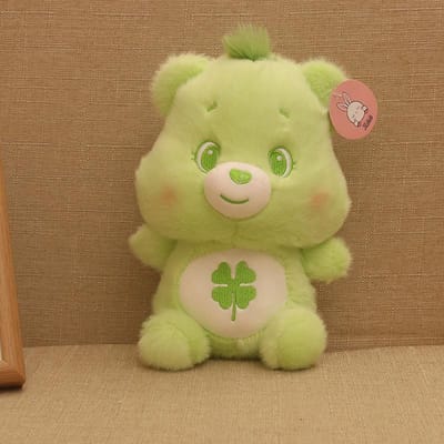 Nieuwe Schattige Cartoon Pluche Boetiek Grijpautomaat Pop Regenboog Beer Pop Kinder Meisje Cadeau Pop 8 inch
